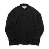 Dulcamara-コットンビエラワイドBOXシャツ-Black-168x168