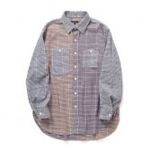 ENGINEERED-GARMENTS-Work-Shirt-Cotton-Color-Block-Check-Multi-Color-168x168