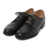 LEATHER-SILVER-MOTO-2150-ITALIAN-HORSE-PLAIN-TOE-SHOES-イタリアンホースプレーントゥシューズ-Black-168x168