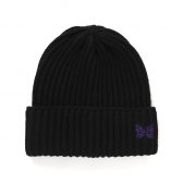 Needles-Watch-Cap-Shetland-Wool-Black-168x168
