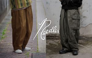 個性的なNeedles・ヒザデルパンツ、そのバリエーションやサイズ感は。