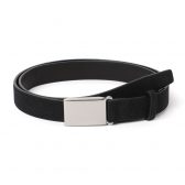 Scye-Suede-Touch-Leather-Box-Buckle-Belt-019クロ-168x168