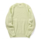 AURALEE-Men-BRUSHED-SUPER-KID-MOHAIR-KNIT-PO-メンズ-Light-Lime-168x168