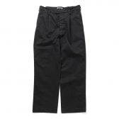 AURALEE-Men-GARMENT-DYED-FINX-CHINO-ONE-TUCK-WIDE-PANTS-メンズ-Black-168x168