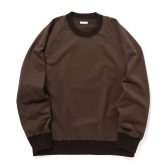 KANEMASA-PHIL.-36G-Raglan-Pullover-Brown-sulfur-dye-168x168