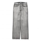 AURALEE-Men-FADED-HEAVY-DENIM-CENTER-PLEATED-PANTS-メンズ-Faded-Black-168x168