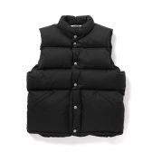 AURALEE-Men-SUPER-LIGHT-NYLON-RIPSTOP-DOWN-VEST-メンズ-Black-168x168