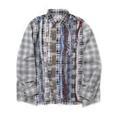Rebuild-by-Needles-Flannel-Shirt-Ribbon-Shirt-Wide-Fサイズ_3-168x168