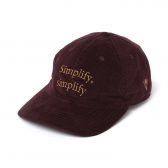 South2-West8-6-Panel-Cap-Corduroy-Burgundy-168x168