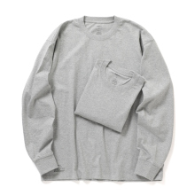 FreshService / フレッシュサービス | 2-PACK CORPORATE L/S TEE - Heather Gray