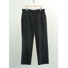 COMOLI / コモリ | ポストワークツイル パンツ - Black