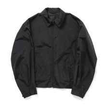 blurhms / ブラームス | Poly-Silk Zip Jacket - Black