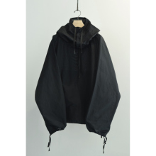 COMOLI / コモリ | リップストップ スモックパーカ - Black