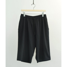COMOLI / コモリ | コットンメッシュ ショーツ - Black