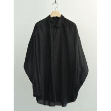 COMOLI / コモリ | KHADIコットン コモリシャツ - Black