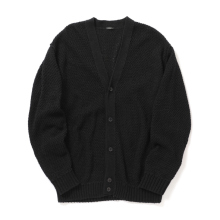 COMOLI / コモリ | 5G ニットカーディガン - Black