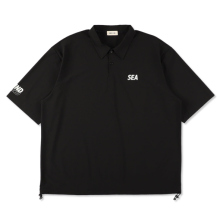 WIND AND SEA / ウィンダンシー | Relax Fit S/S Polo - Black