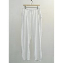 COMOLI / コモリ | LWコットン裏毛 パンツ - White