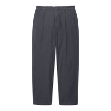 C.E / シーイー | WASHED COTTON ONE TUCK PANTS - Charcoal