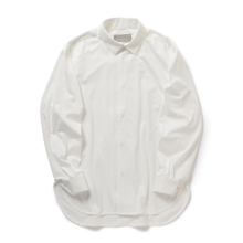 CURLY / カーリー | REGULAR COLLAR SHIRT - White