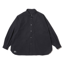 FreshService / フレッシュサービス | SOLOTEX TYPEWRITER UTILITY L/S B.D SHIRT - Black