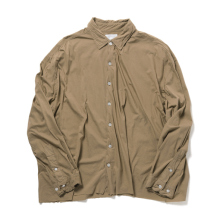 KANEMASA PHIL. / カネマサフィル | 46G Artisan Shirt - Khaki Beige