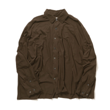 KANEMASA PHIL. / カネマサフィル | 46G Artisan Shirt - exclusive color Brown