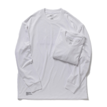 FreshService / フレッシュサービス | 2-PACK TECH SMOOTH L/S CREW NECK - White