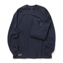 FreshService / フレッシュサービス | 2-PACK TECH SMOOTH L/S CREW NECK - Navy