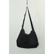 COMOLI / コモリ | ヘンプダック ショルダーバッグ - Black