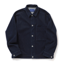 CURLY / カーリー | KNIT DENIM TRUCKER JACKET - Indigo