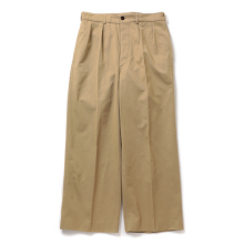blurhmsROOTSTOCK / ブラームスルーツストック | 52 Wide Chino Pants - Beige