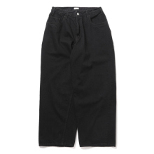 CIOTA / シオタ | Wide Baggy 5 Pocket Pants - Black (One Wash)