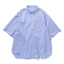 FreshService / フレッシュサービス | DRY OXFORD CORPORATE S/S B.D SHIRT - Blue