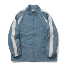 South2 West8 / サウスツーウエストエイト | Warm-Up Jacket - Nylon Tussah - Blue