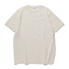 FUJITO / フジト | C/N Knit T-Shirt - White