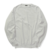 COMOLI / コモリ | LWコットン裏毛 クルーネック - White