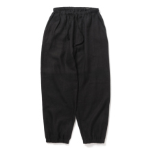 COMOLI / コモリ | カナパ ドローストリングパンツ - Black