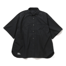 FreshService / フレッシュサービス | SOLOTEX TYPEWRITER UTILITY S/S B.D SHIRT - Black