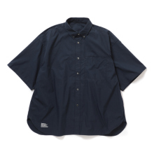 FreshService / フレッシュサービス | SOLOTEX TYPEWRITER UTILITY S/S B.D SHIRT - Navy