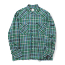 N.HOOLYWOOD / エヌハリウッド | 2261-SH61-014-peg WESTERN SHIRT - Green Check