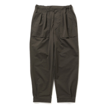 CURLY / カーリー | ULTRA LIGHT TAFFETA HEM-TUCK PANTS - Charcoal