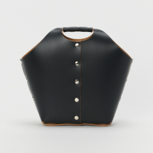 Hender Scheme / エンダースキーマ | assemble cage bag small - Black