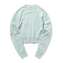 AURALEE / オーラリー | HIGH TWIST LIGHT SWEAT P/O (レディース) - Pale Blue
