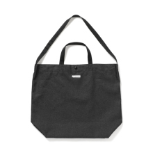ENGINEERED GARMENTS / エンジニアドガーメンツ | Carry All Tote - CP Denim - Black