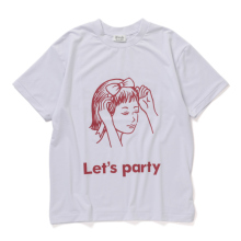 RhodolirioN / ロドリリオン | Printed Tee - Let's Party - White