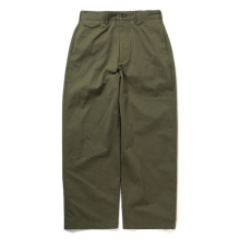 ENGINEERED GARMENTS / エンジニアドガーメンツ | Officer Pant - Cotton Sanded Cloth - Olive