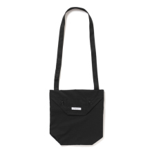 ENGINEERED GARMENTS / エンジニアドガーメンツ | Shoulder Pouch - Polyester Mesh - Black