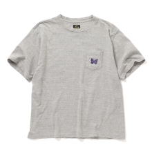 Needles / ニードルズ | S/S Pocket Tee - Cotton Jersey - H.Grey