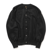 BATONER / バトナー | CHOMA CREW NECK CARDIGAN (レディース) - Black